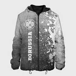 Мужская куртка Borussia - grey gradient по-вертикали