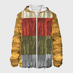 Мужская куртка Цветной узор абстрактная графика