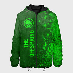 Мужская куртка The Offspring - green gradient по-вертикали