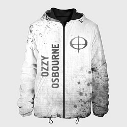 Куртка с капюшоном мужская Ozzy Osbourne - white gradient вертикально, цвет: 3D-черный