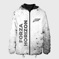 Куртка с капюшоном мужская Forza Horizon - white gradient вертикально, цвет: 3D-черный