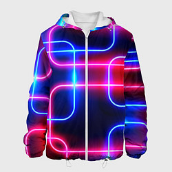 Мужская куртка Цветные светящиеся неоны