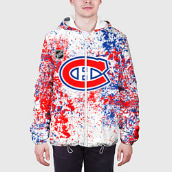Куртка с капюшоном мужская Montreal Canadiens NHL white, цвет: 3D-белый — фото 2