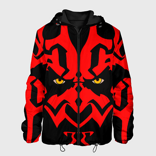 Мужская куртка Лицо Дарт Мола / 3D-Черный – фото 1