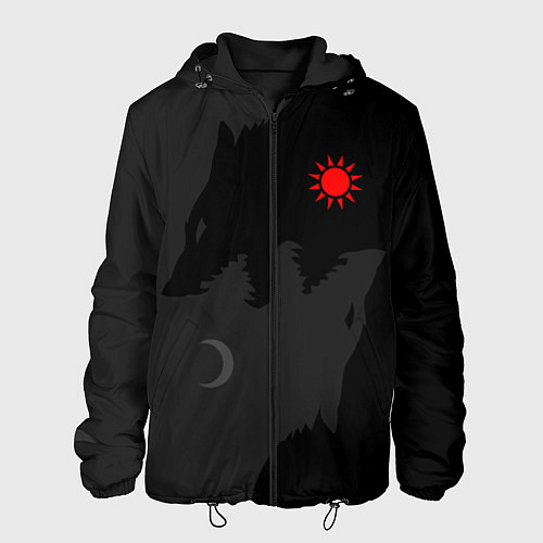 Мужская куртка Хати и Сколь / 3D-Черный – фото 1