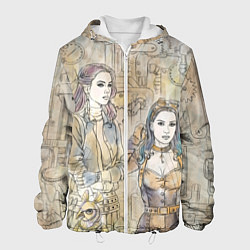 Мужская куртка Девушки стимпанк