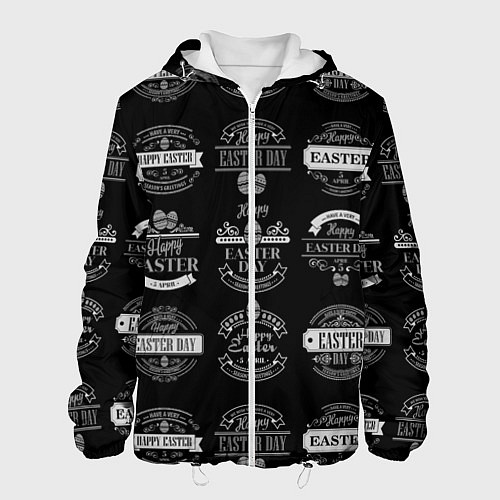 Мужская куртка Easter holidays / 3D-Белый – фото 1