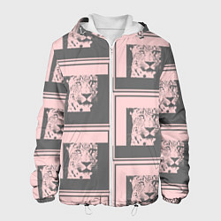 Мужская куртка Леопард в рамке