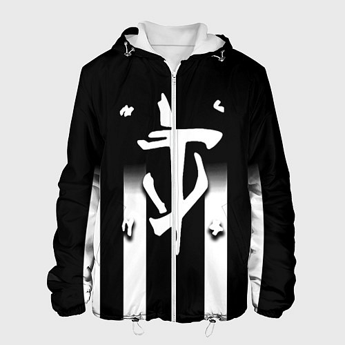 Мужская куртка Doom line white / 3D-Белый – фото 1