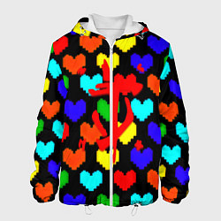 Мужская куртка Doom love pixel pattern