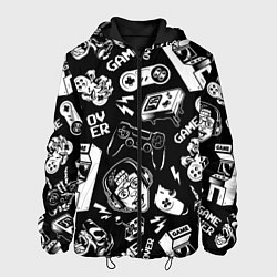 Мужская куртка Retro gamer pattern