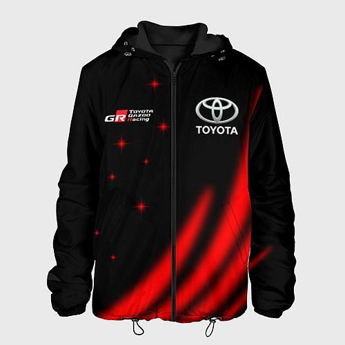 Мужская куртка Toyota GR Gazoo Racing / 3D-Черный – фото 1