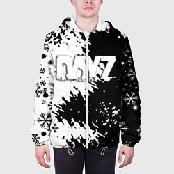 Куртка с капюшоном мужская Dayz зима краски, цвет: 3D-белый — фото 2