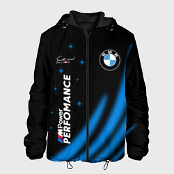 Куртка с капюшоном мужская BMW Power Performance, цвет: 3D-черный