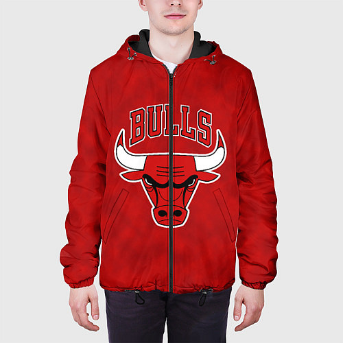 Мужская куртка NBA Chicago Bulls / 3D-Черный – фото 3
