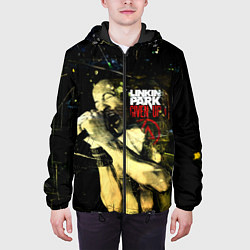 Куртка с капюшоном мужская Linkin Park обложка Given up, цвет: 3D-черный — фото 2