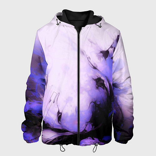 Мужская куртка Взрывной индиго светлый / 3D-Черный – фото 1