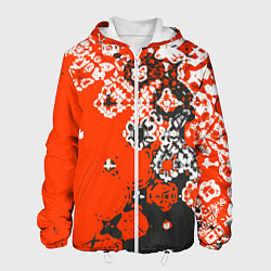 Мужская куртка Красно-черная метаморфоза