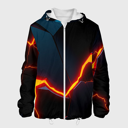 Мужская куртка Plate split / 3D-Белый – фото 1
