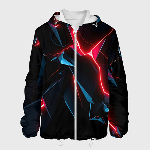 Мужская куртка Neon multicolored / 3D-Белый – фото 1