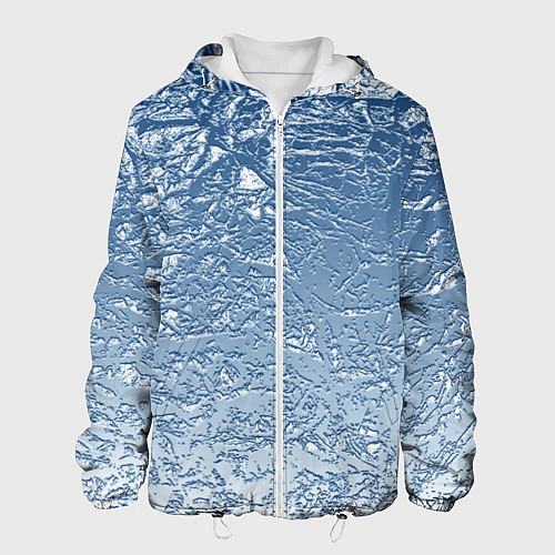 Мужская куртка Налипший снег / 3D-Белый – фото 1