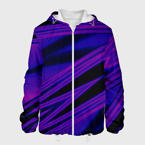 Мужская куртка Color multi-colored neon / 3D-Белый – фото 1