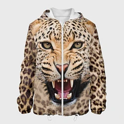 Мужская куртка Взгляд леопарда