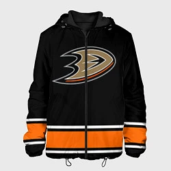 Куртка с капюшоном мужская Anaheim Ducks Selanne, цвет: 3D-черный