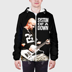 Куртка с капюшоном мужская System of a Down, цвет: 3D-белый — фото 2