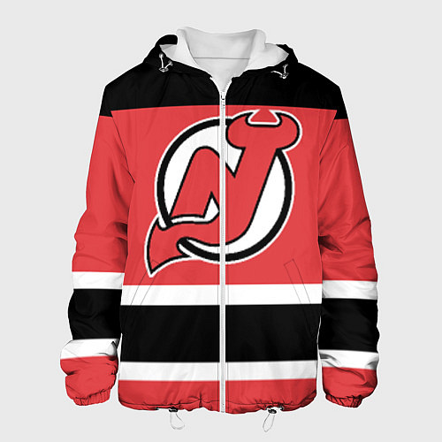 Мужская куртка New Jersey Devils / 3D-Белый – фото 1