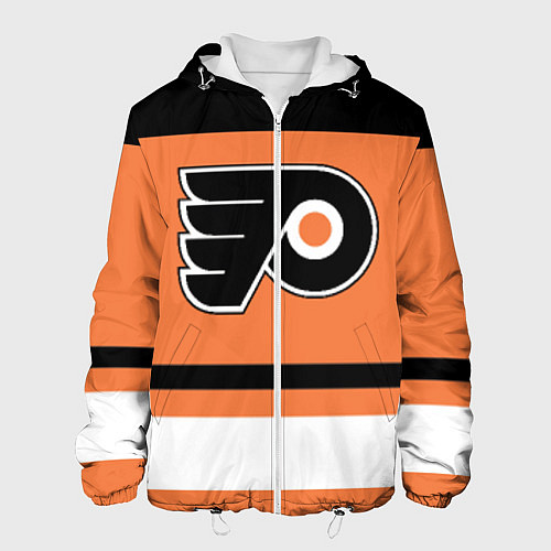 Мужская куртка Philadelphia Flyers / 3D-Белый – фото 1