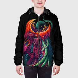 Куртка с капюшоном мужская CS:GO Hyper Beast Monster, цвет: 3D-черный — фото 2