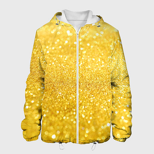 Мужская куртка Золото / 3D-Белый – фото 1