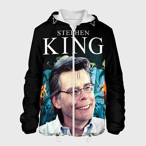 Мужская куртка Stephen King: Horror / 3D-Белый – фото 1