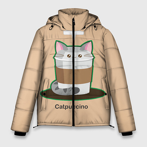 Мужская зимняя куртка Catpuccino / 3D-Светло-серый – фото 1