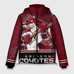 Куртка зимняя мужская Arizona Coyotes, цвет: 3D-красный