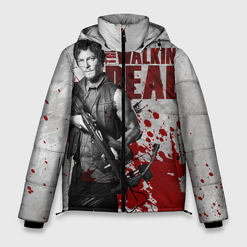 Мужская зимняя куртка Walking Dead: Deryl Dixon / 3D-Черный – фото 1