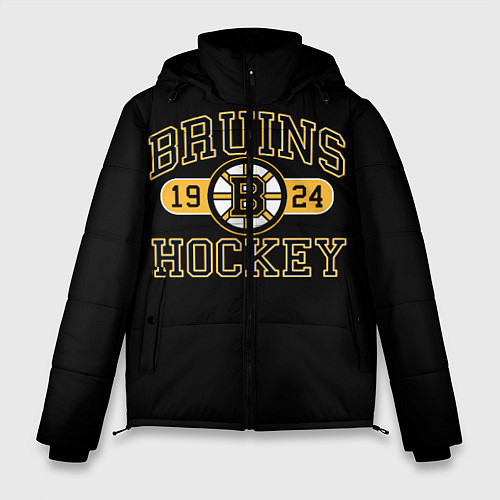 Мужская зимняя куртка Boston Bruins: Est.1924 / 3D-Красный – фото 1