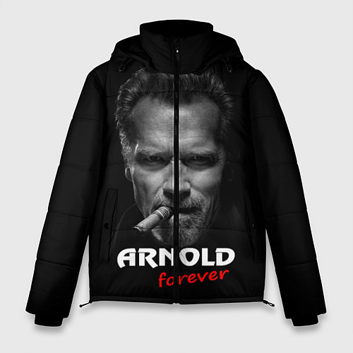 Мужская зимняя куртка Arnold forever / 3D-Красный – фото 1