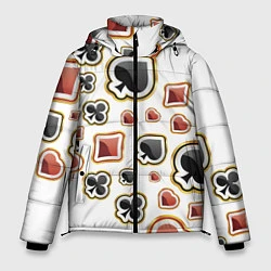 Куртка зимняя мужская World Poker, цвет: 3D-черный