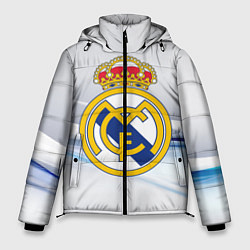 Куртка зимняя мужская Реал Мадрид, цвет: 3D-черный