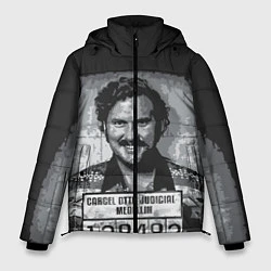 Куртка зимняя мужская Pablo Escobar: Smile, цвет: 3D-красный