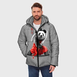 Куртка зимняя мужская Master Panda, цвет: 3D-черный — фото 2