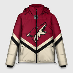 Куртка зимняя мужская NHL: Arizona Coyotes, цвет: 3D-красный