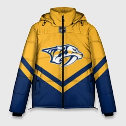 Куртка зимняя мужская NHL: Nashville Predators, цвет: 3D-красный