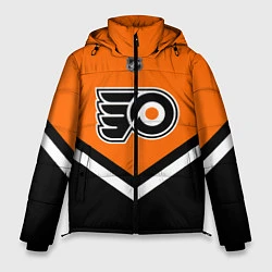 Куртка зимняя мужская NHL: Philadelphia Flyers, цвет: 3D-светло-серый