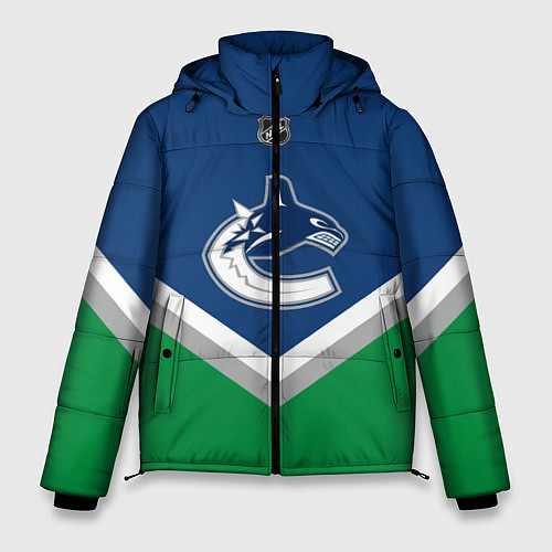 Мужская зимняя куртка NHL: Vancouver Canucks / 3D-Черный – фото 1