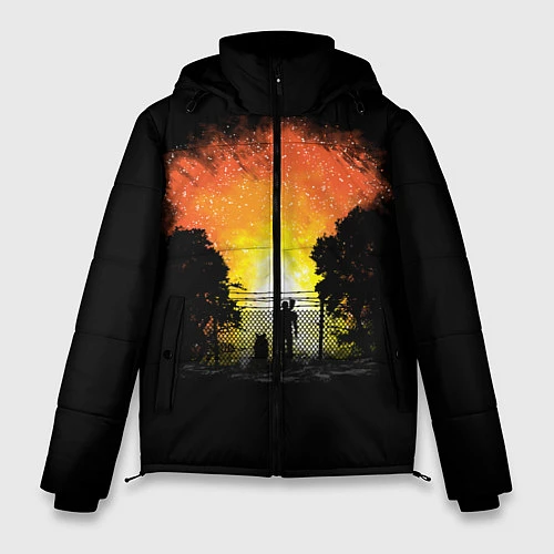 Мужская зимняя куртка Wasteland Apocalypse / 3D-Черный – фото 1