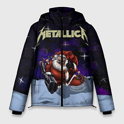 Куртка зимняя мужская Metallica: Bad Santa, цвет: 3D-красный