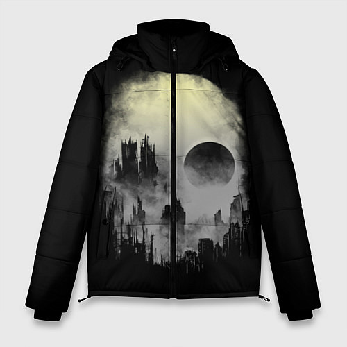 Мужская зимняя куртка Мертвый туман / 3D-Черный – фото 1